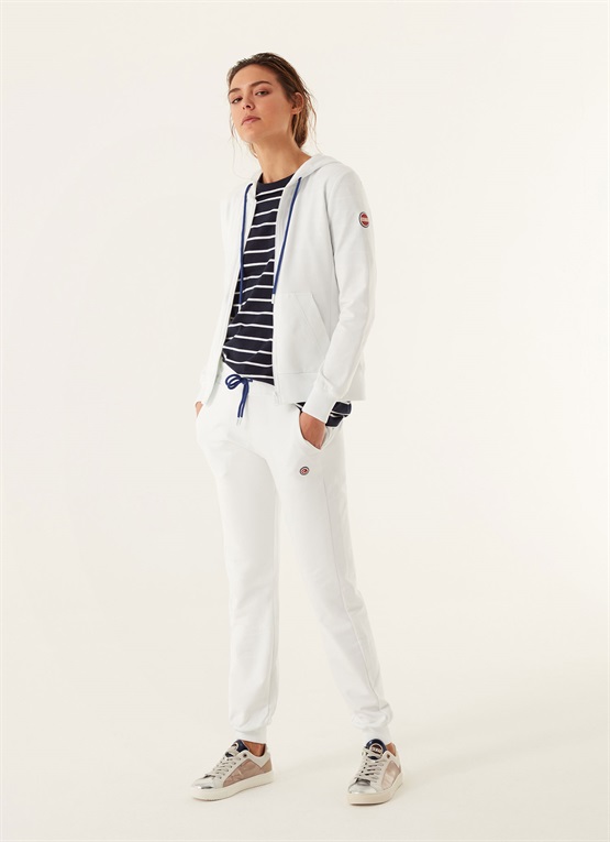 felpa con zip in cotone stretch felpa con zip in cotone stretch